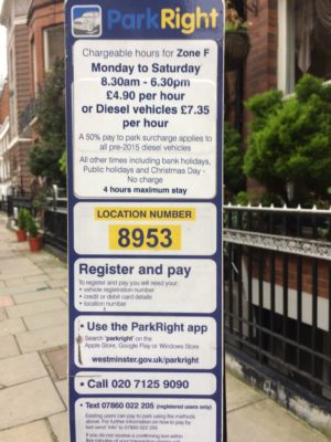 Parking conditions & charges